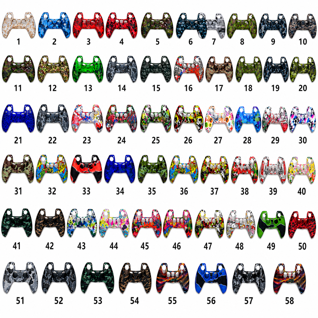 Silicone Anti-Slip Cover For PS5 Dualsense Controller