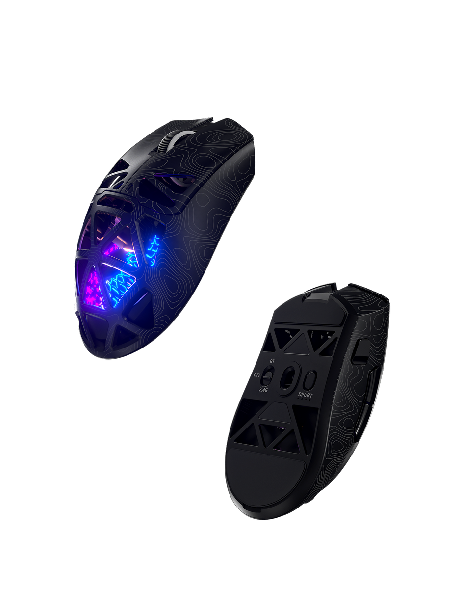 FURYCUBE G11 Ultra Lightweight 3-Mode Wired/Wireless Gaming Mouse
