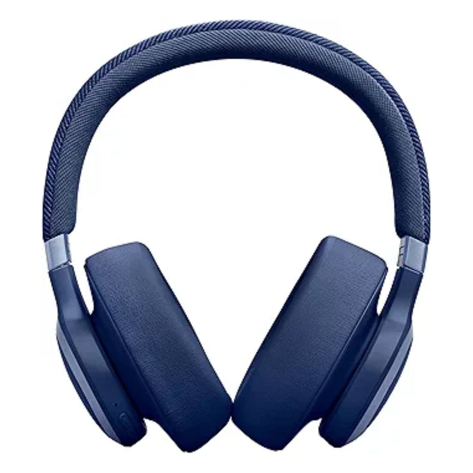 JBL LIVE 770 NC Wireless Over-Ear Headphones – Adaptive Noise Cancelling, 70H Battery, Smart Ambient & Bluetooth 5.3 - Blue