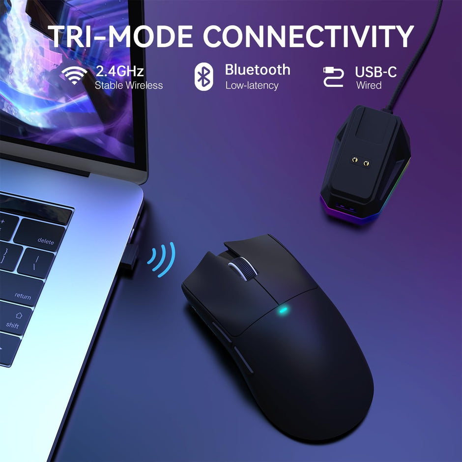 ATTACK SHARK X11 Tri-Mode Wired/Wireless Gaming Mouse