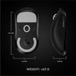 Logitech G PRO X Superlight Wireless Ultra-Lightweight Gaming Mouse - Black