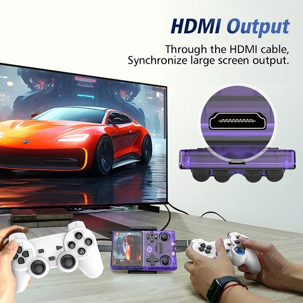 M18 Pro Retro Handheld Game Console: 21,000+ Games with Controller Combo. Plays handheld and on TV