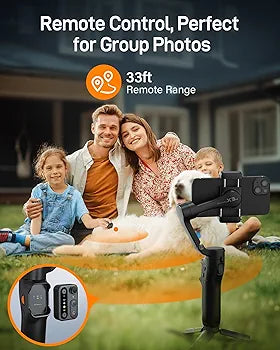 hohem iSteady X3 SE 3-Axis Gimbal Stabilizer with Detachable Remote Control