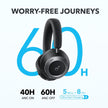 Soundcore by Anker Space One Pro Wireless Over-Ear Closed-Back Headphones - Black