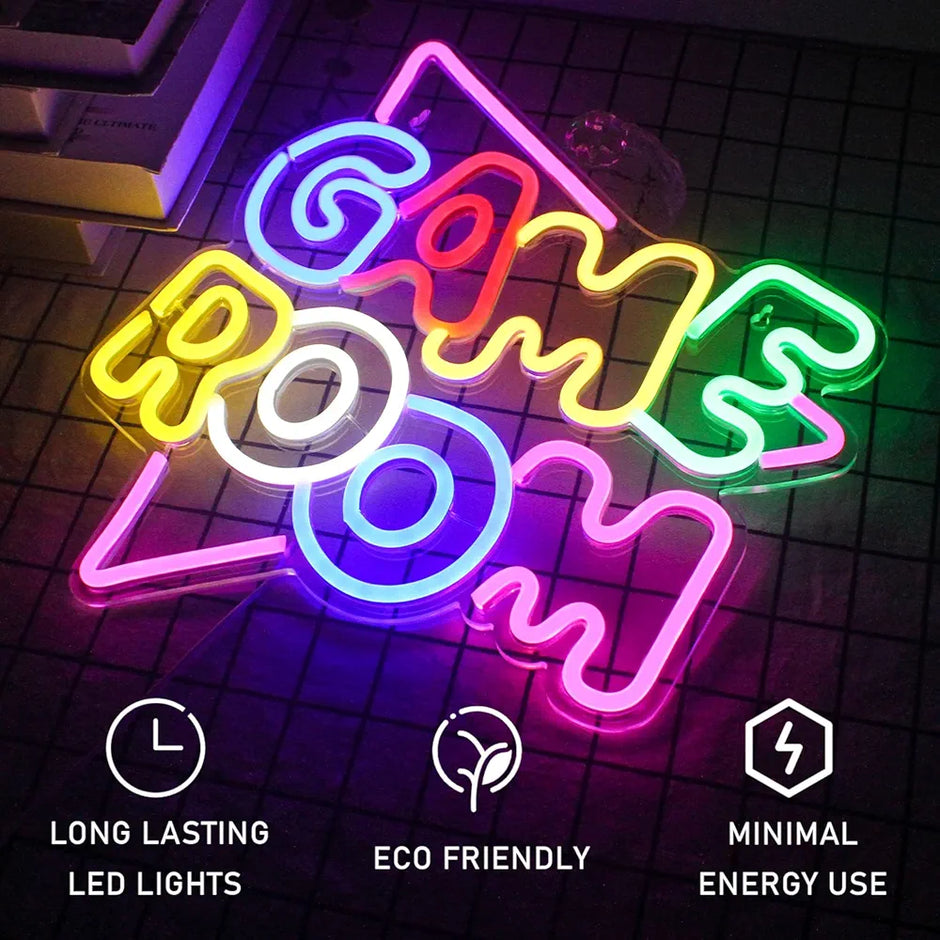 LED Light Neon Sign For Wall Decor
35×32 cm - Game Room