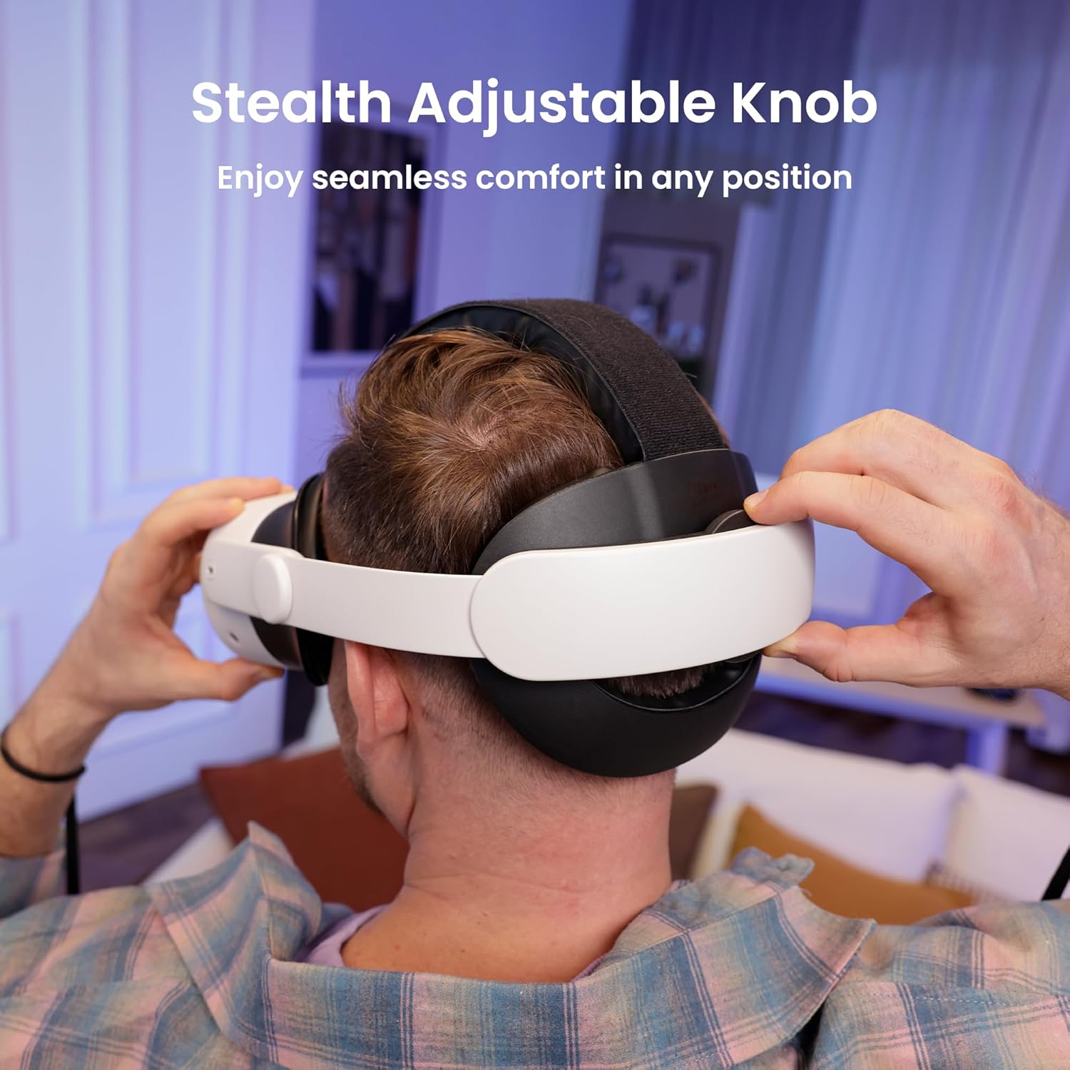 Kiwi Design K4 Comfort Head Strap For Meta Quest 3/3s