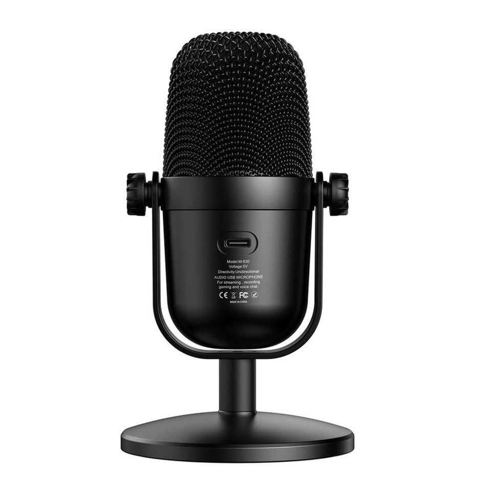 Onikuma M830 Colorful RGB USB Condenser Gaming Microphone