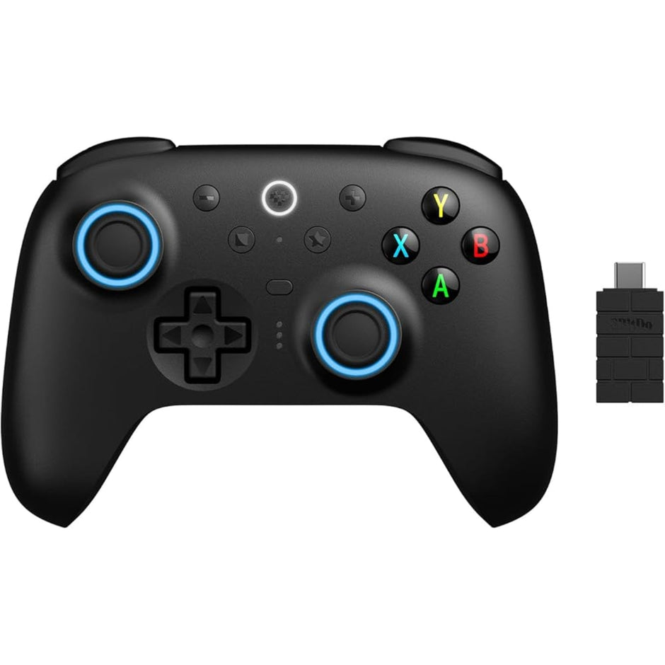 8BitDo Ultimate 2 Wireless Controller with Charging Dock for Nintendo Switch/Nintendo Switch 2 & Windows PC, with TMR Joysticks, Switchable Hall Effect/Tactile Triggers, Vibration and Motion Control