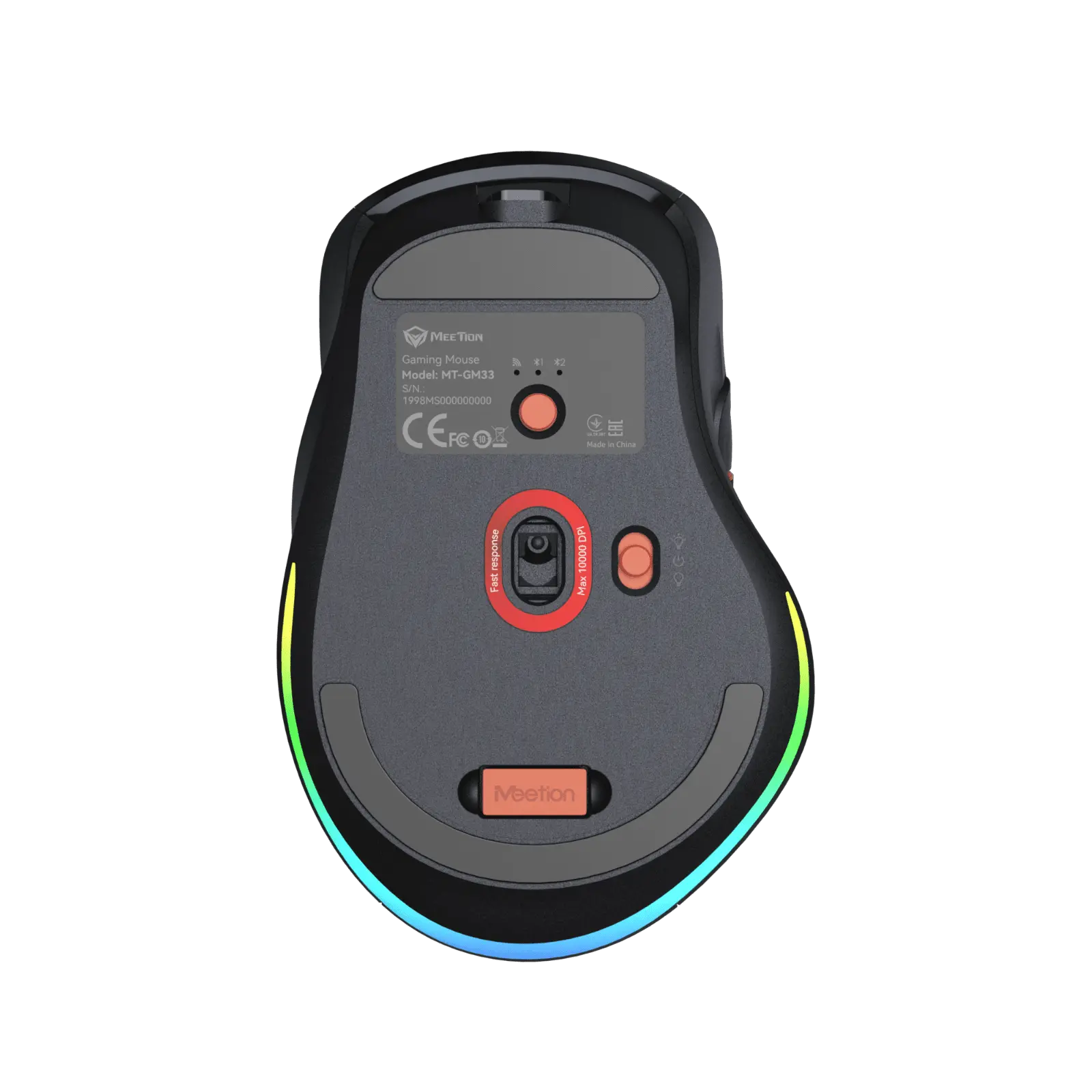 Meetion GW32 Tri-Mode wireless/Wired Gaming Ergonomic Mouse