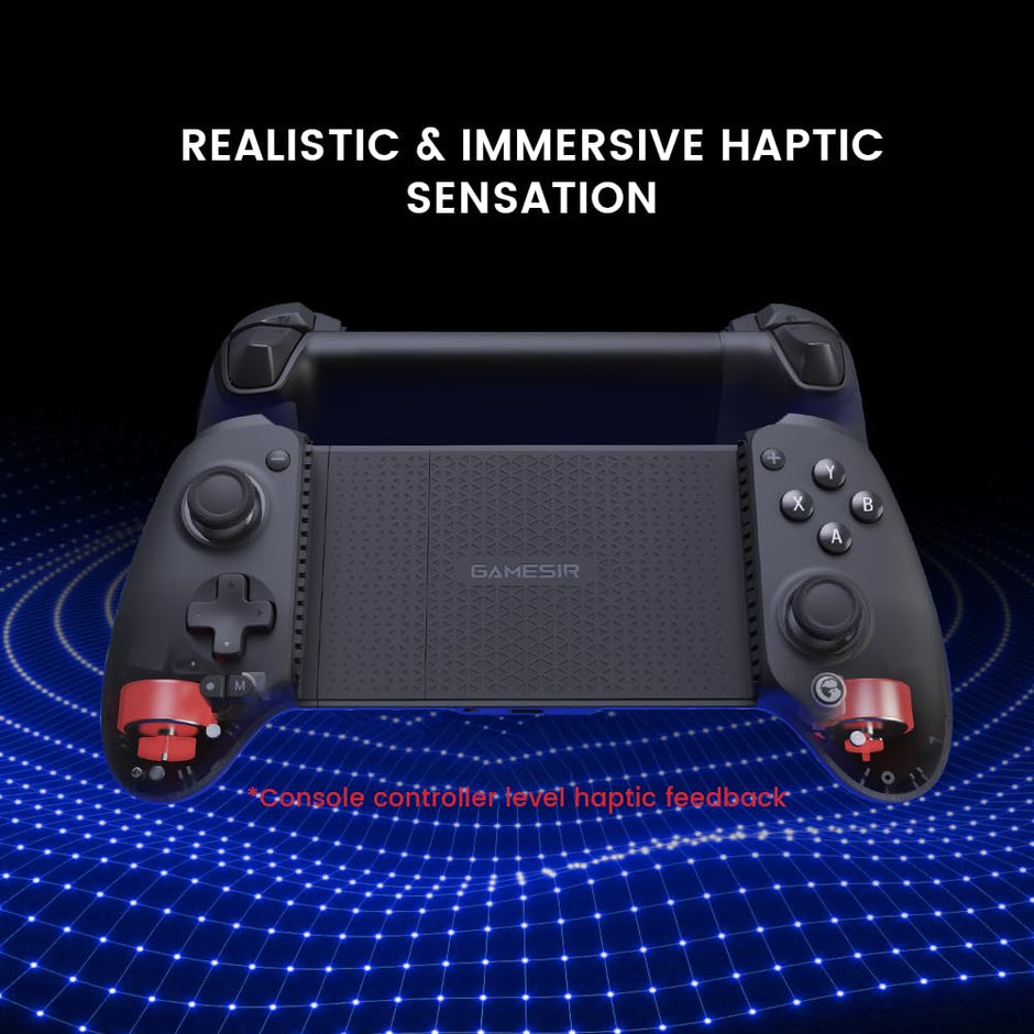 GameSir G8 Plus Bluetooth Mobile Game Controller for Nintendo Switch 1/2, iOS, Android & Tablets, Wireless Gamepad with Hall Effect Joysticks/Hall Trigger