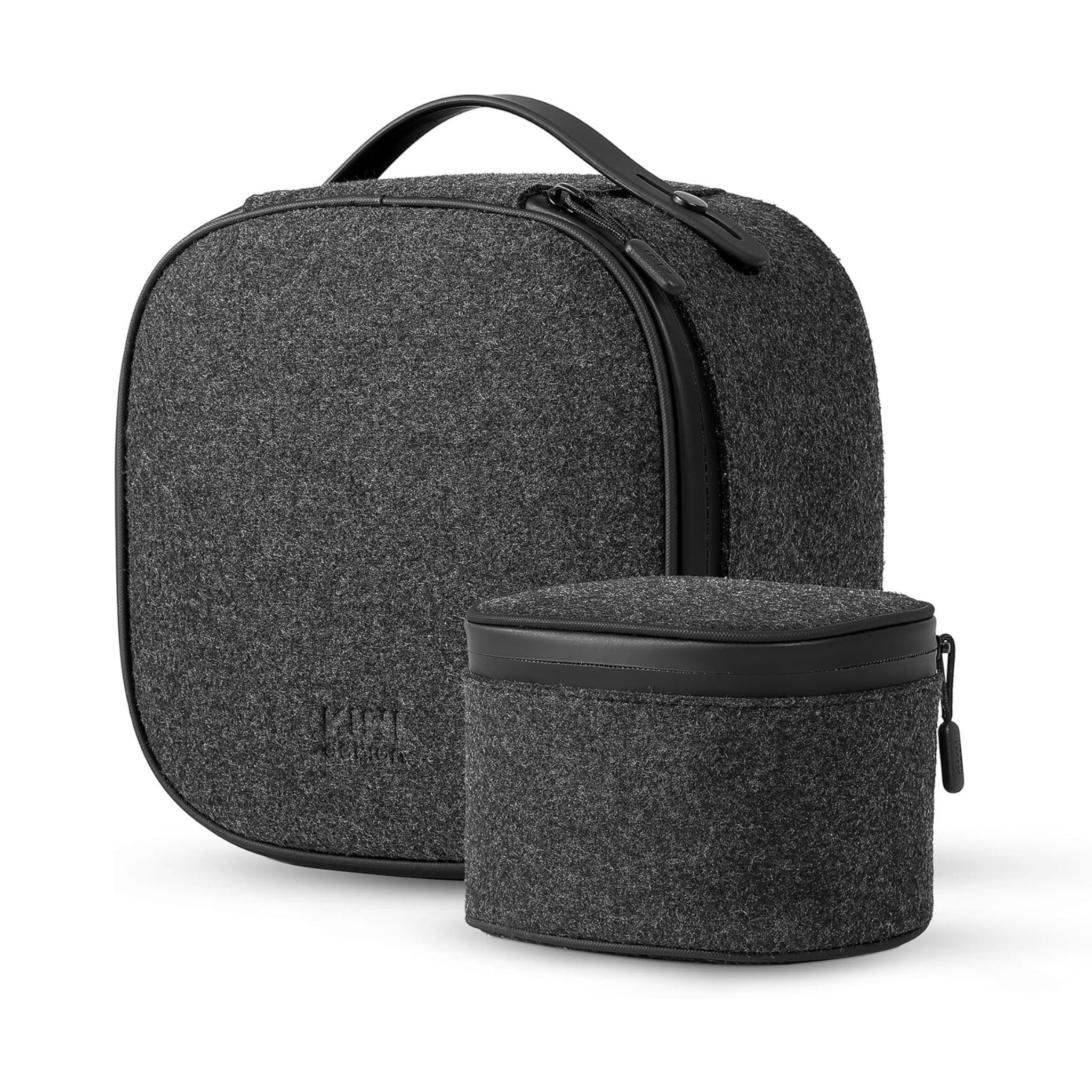 KIWI design P4 Carrying Case Compatible with Meta Quest 3S/3/2/Vision Pro Original Strap and Touch Controllers Accessories, Ideal for Travel and Home Storage