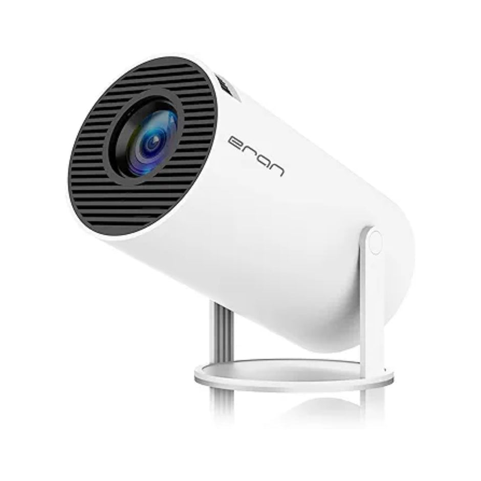 HY300 PRO Mini Portable Projector, Support 4K with Dual-Band WIFI6 5G Wireless 5.0 Bluetooth Android System