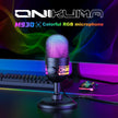 Onikuma M930 RGB USB Condenser Gaming Microphone