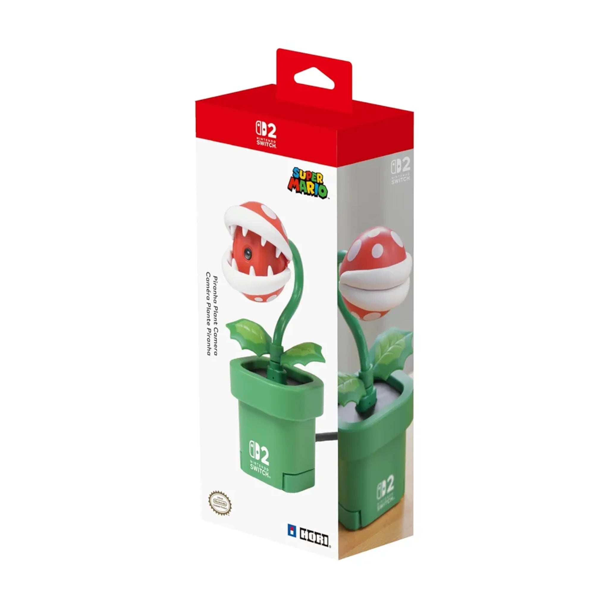 HORI Piranha Plant Camera for Nintendo Switch 2- Officially Licensed by Nintendo