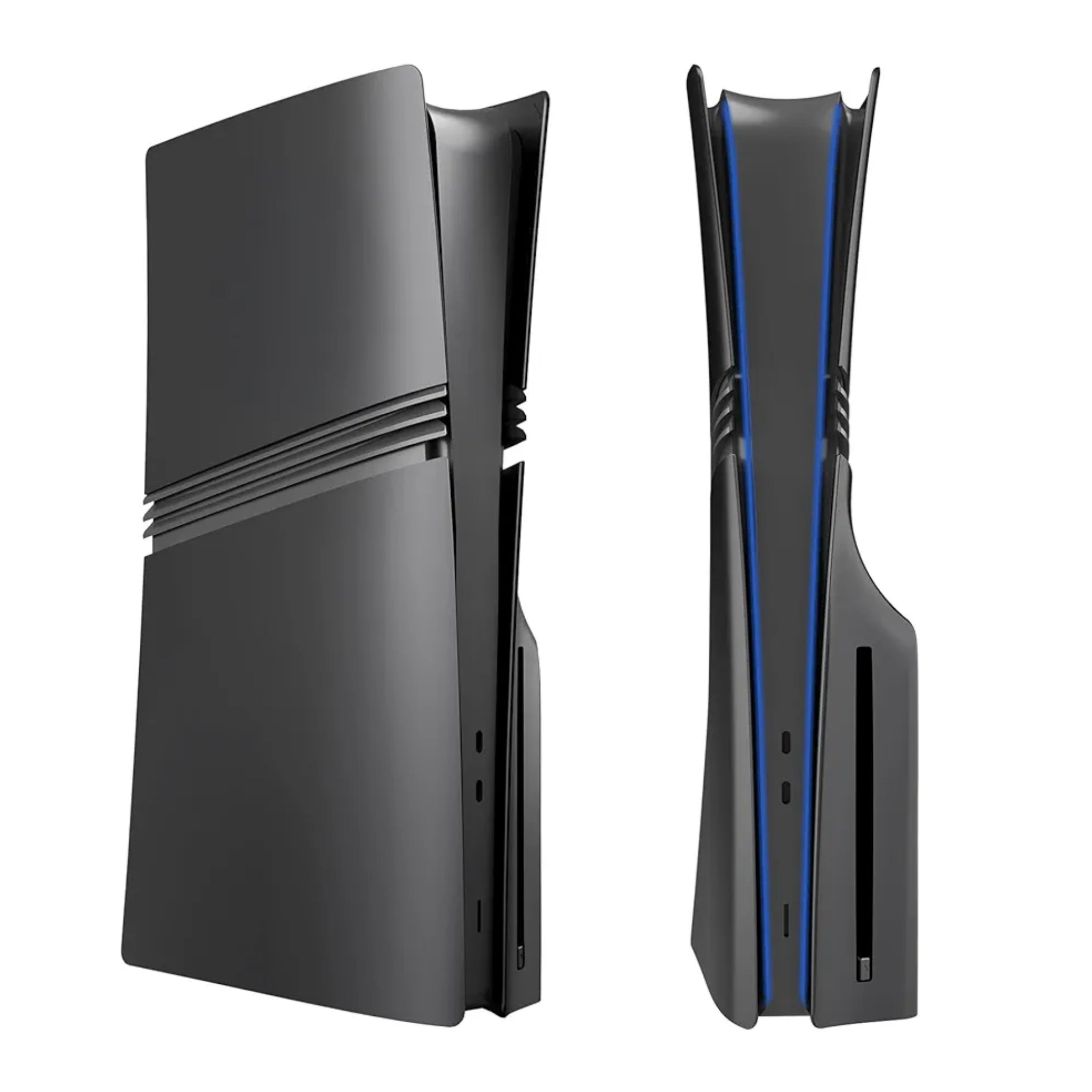 Black Plates Cover For PlayStation 5 Pro | PS5 Pro - Disc Ed.