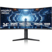 KOORUI 34E6UC 34 -inch Curved Ultrawide WQHD 3440×1440 180Hz 1000R- PIP/PBP, 1ms(MPRT), HDR400 Gaming Monitor