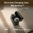 DJI Mic Mini (2 TX + 1 RX + Charging Case), Wireless Lavalier Microphone for iPhone/Camera/Android