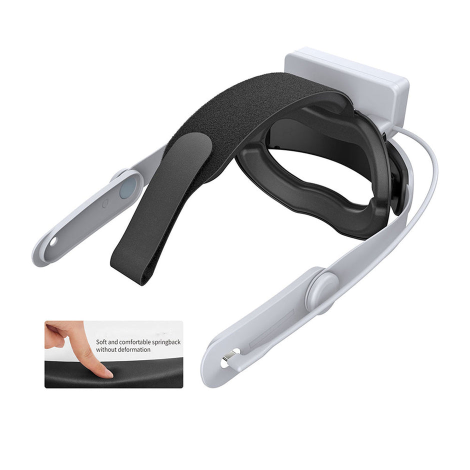 Dobe Adjustable Head Strap & Rechargeable Battery 18500mWh for Meta Quest 3 / Meta Quest 3S TY-3878