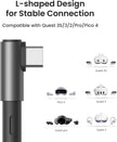 KIWI design Link Cable with Charging 16FT Compatible with Meta Quest 3S/3/2/Pro/Pico 4 Accessories and PC/SteamVR, USB 3.0 to USB C Link Cable with 5Gbps Super Speed for Extended Gameplay