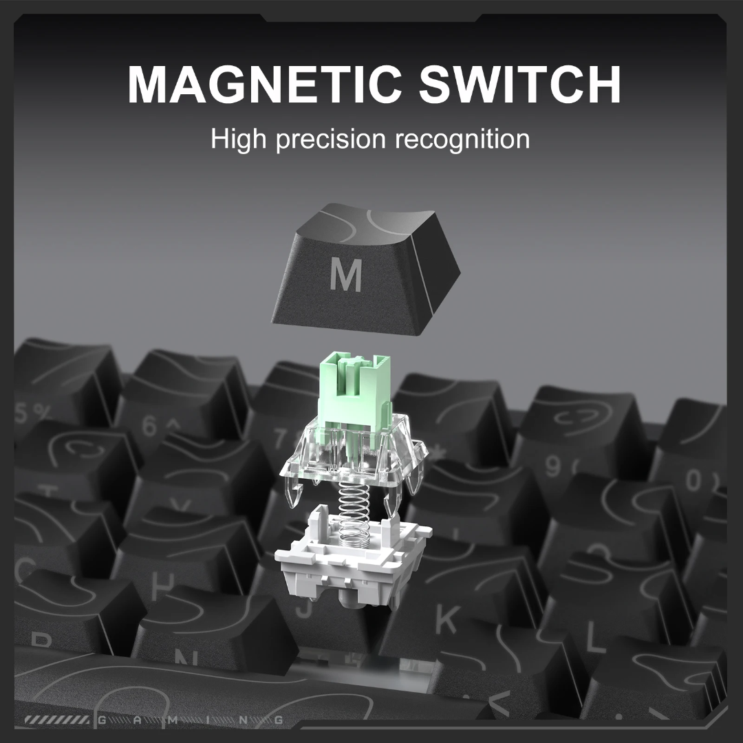 Onikuma G67 67-Key RGB Wired Hot-Swappable Mechanical Keyboard (Magnetic Switch)