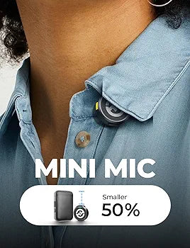 Hollyland Lark M2 Combo Wireless Microphone for iPhone/Camera/Android/PC