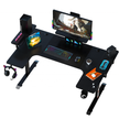 U8  U-Shaped RGB 160cm Gaming Desk with Cup & Headset Holder