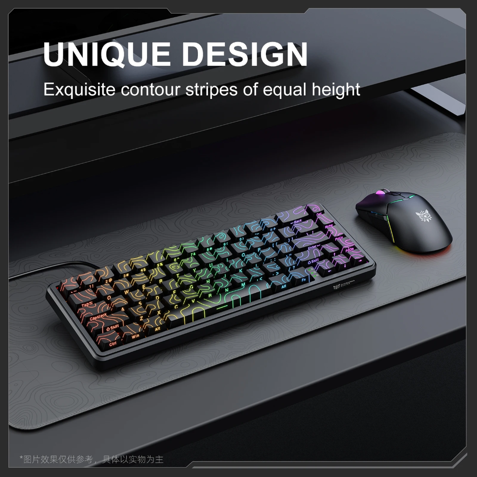 Onikuma G67 67-Key RGB Wired Hot-Swappable Mechanical Keyboard (Magnetic Switch)
