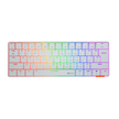 MeeTion MK005BT Dual Mode Wired/Bluetooth 60% Gaming Mechanical Keyboard - White
