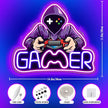 LED Light Neon Sign For Wall Decor 37×31 cm - Gamer