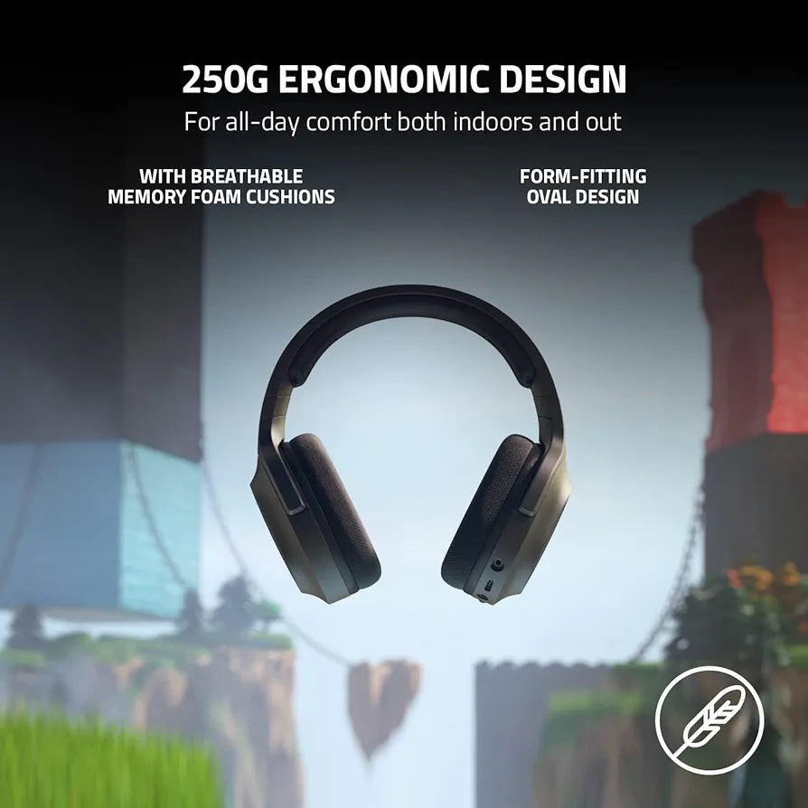 Razer Barracuda X 2.4GHz Wireless + Bluetooth Gaming Headset For Moblie, PC, PlayStation, Switch 2, Android, iOS