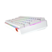 MeeTion MK005BT Dual Mode Wired/Bluetooth 60% Gaming Mechanical Keyboard - White