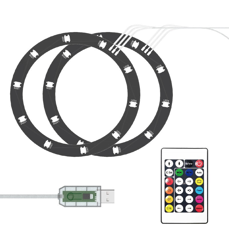 iPega RGB Colorful App & Remote Control Atmosphere Lights For PS5 & PS5 Slim - PG-P5S038A