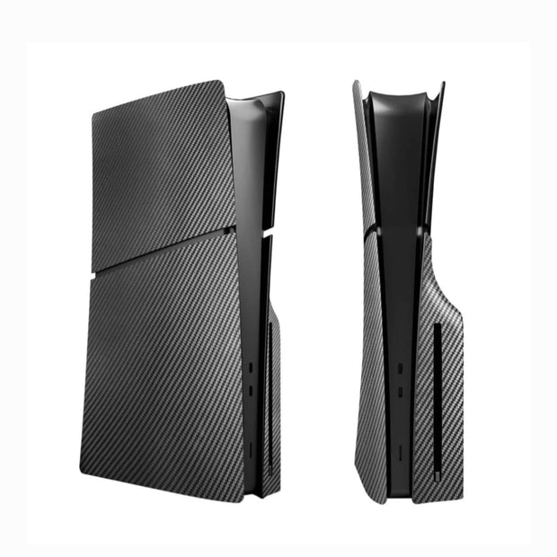 PS5 Slim Disc Edition Console Covers Face Plate - Carbon Black