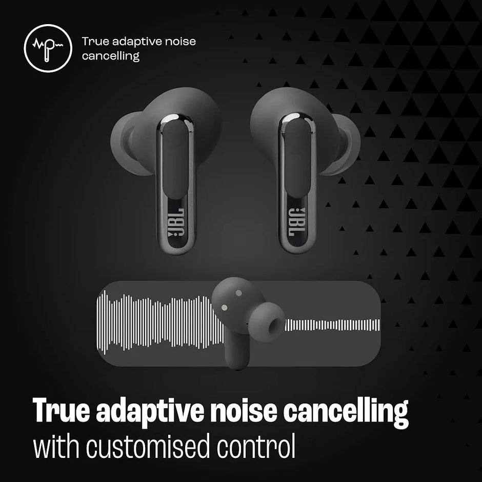 JBL Live Beam 3 - True wireless noise-cancelling stick-closed earbuds