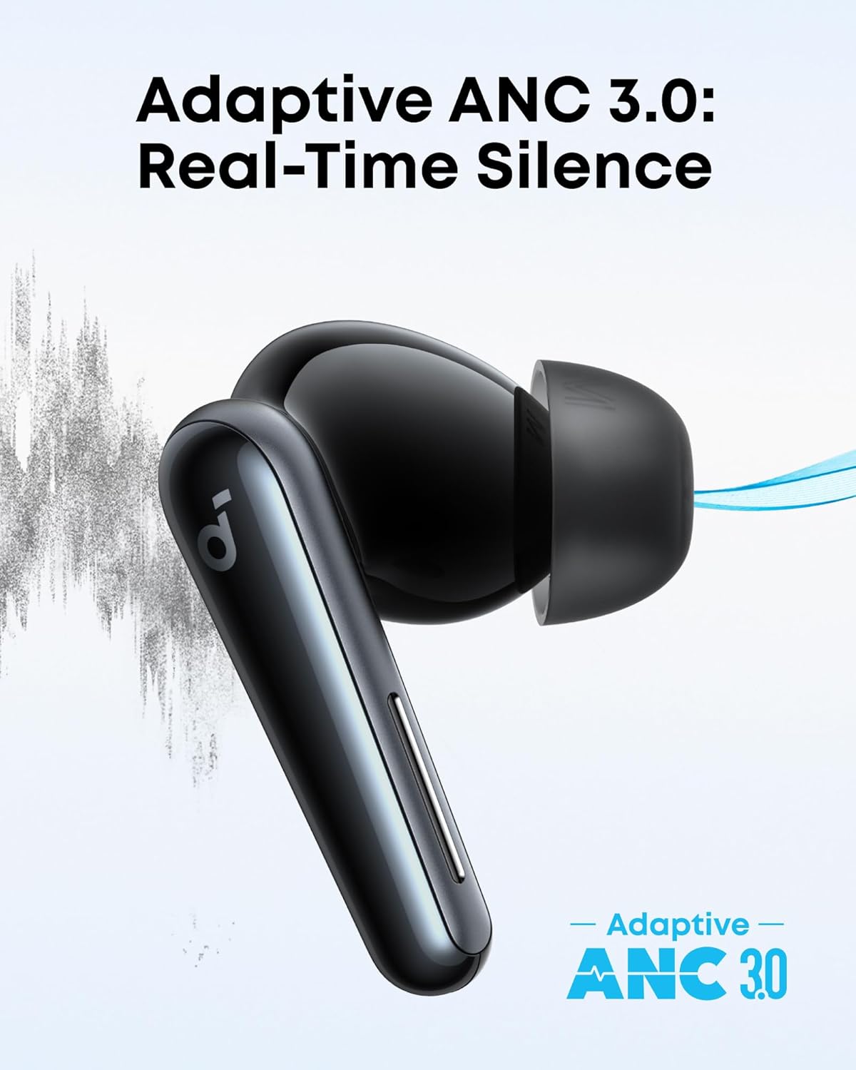 Soundcore by Anker Liberty 5  Noise-Cancelling Earbuds - Black