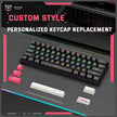 Onikuma G55 61-Keys RGB Wired Mechanical Gaming Keyboard Black (Tea Axis Switch)