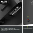 msi MAG 322URDF E16 32-inch 3840 x 2160 4K (UHD)  Dual Mode  320Hz Gaming Monitor