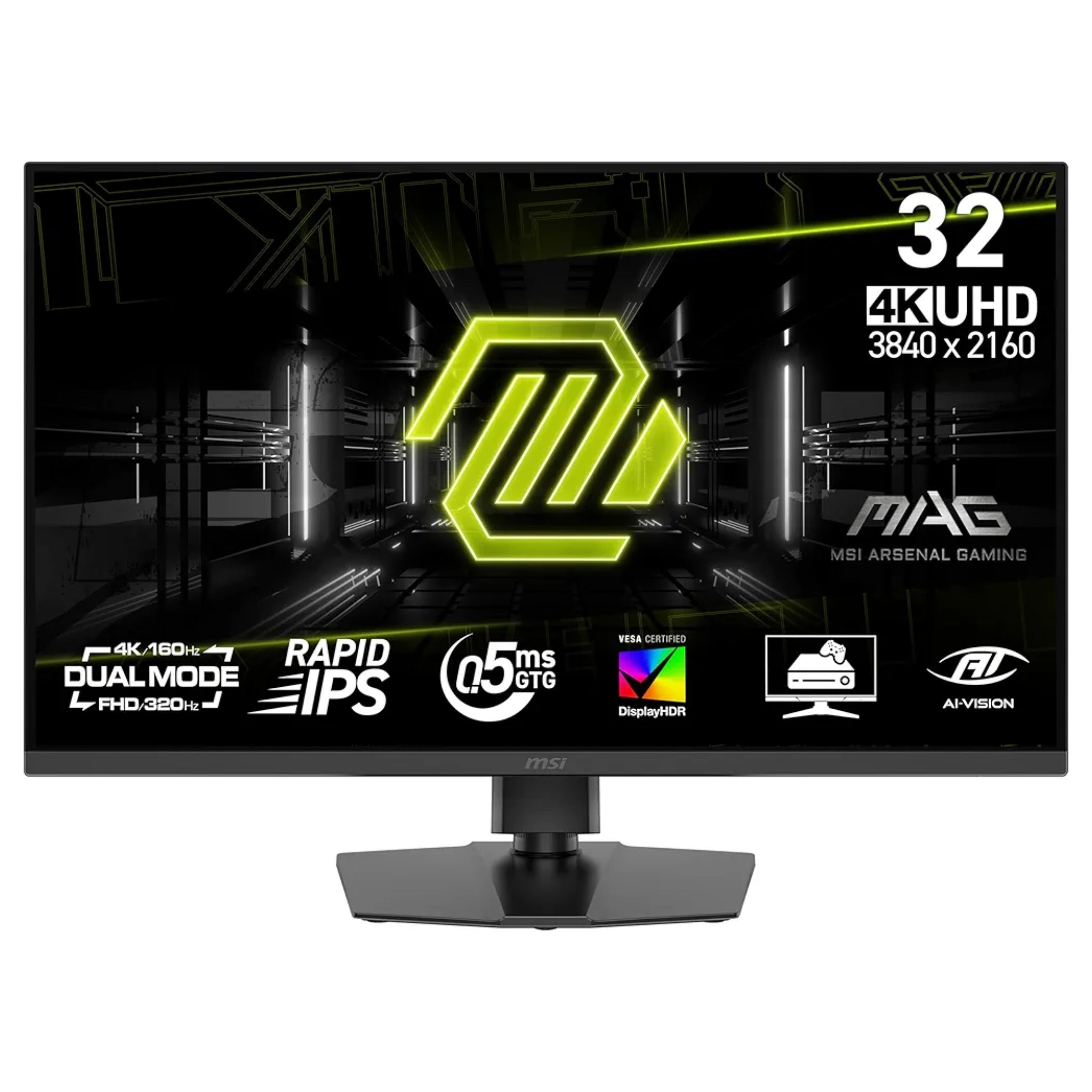 msi MAG 322URDF E16 32-inch 3840 x 2160 4K (UHD)  Dual Mode  320Hz Gaming Monitor