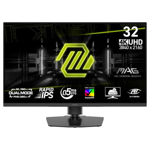 msi MAG 322URDF E16 32-inch 3840 x 2160 4K (UHD)  Dual Mode  320Hz Gaming Monitor