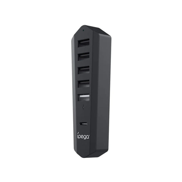 Ipega High Speed 6 Port USB Expansion Hub For PS5 Slim & PS5 Pro 