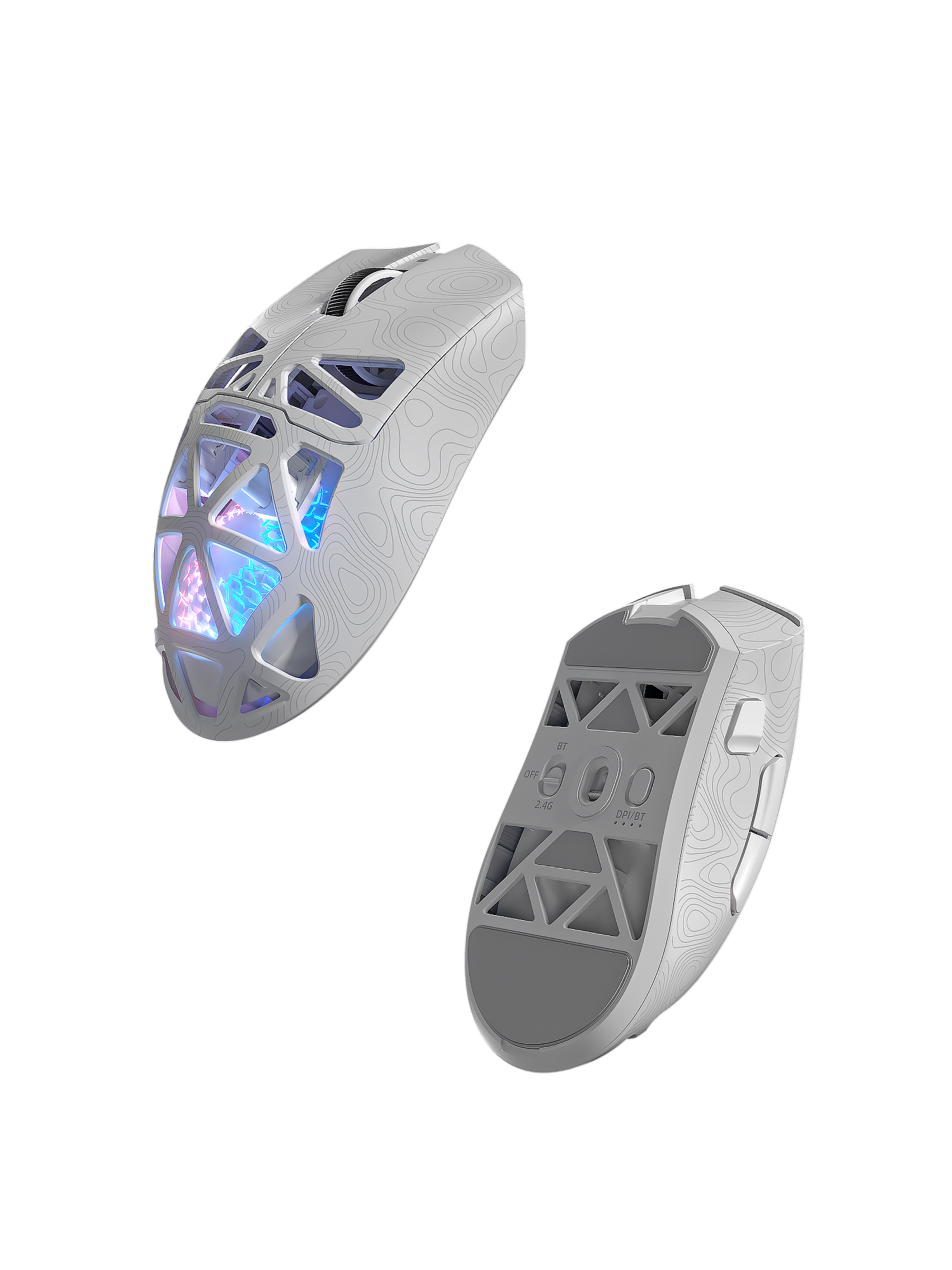 FURYCUBE G11 Ultra Lightweight 3-Mode Wired/Wireless Gaming Mouse