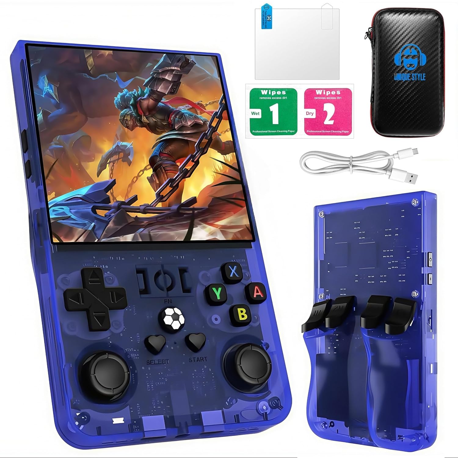 2026 R36 Max 4inch IPS 21000+ Games Video Handheld Game Players 4000mAh OS Linux System Hand Retro Game Console