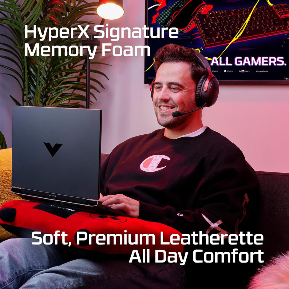 HyperX Cloud III Wireless – Gaming Headset for PC, PS5, PS4, up to 120-hour Battery, 2.4GHz Wireless, DTS Spatial Audio
