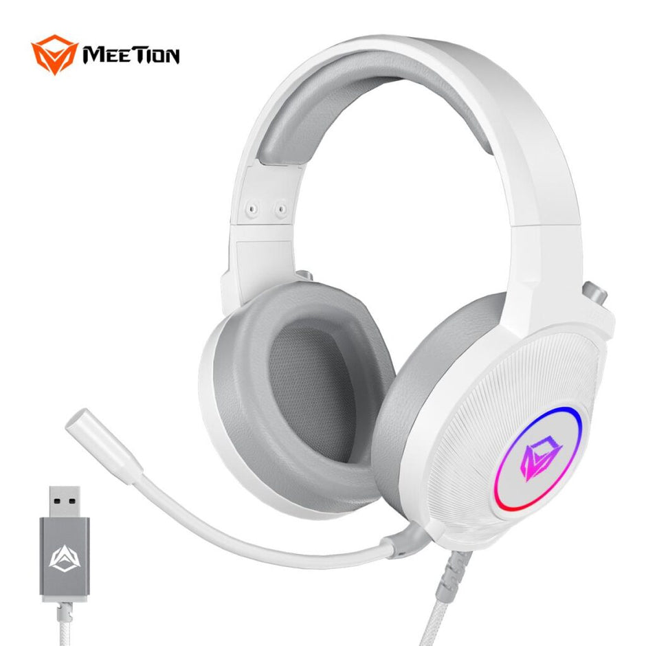 Meetion HP012 Virtual 7.1 Surround Sound USB Gaming Headset