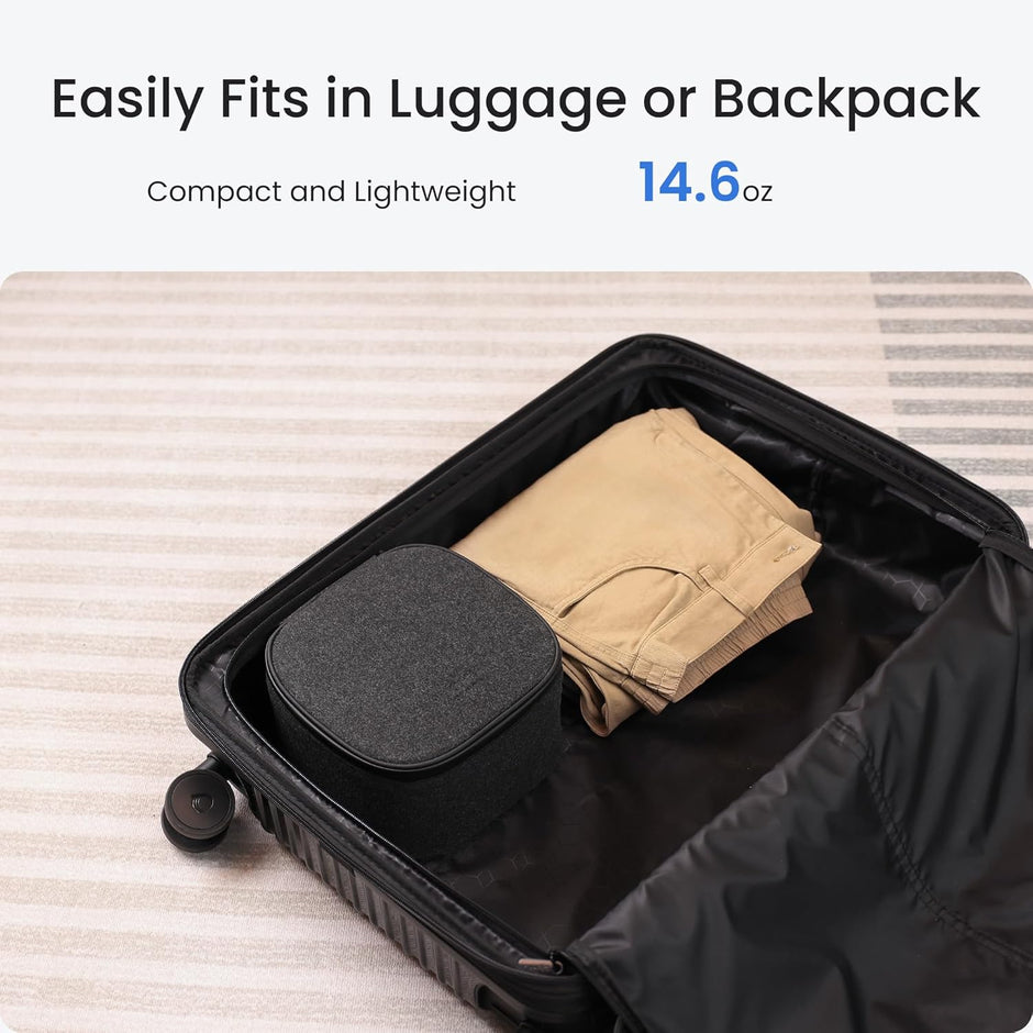 KIWI design P4 Carrying Case Compatible with Meta Quest 3S/3/2/Vision Pro Original Strap and Touch Controllers Accessories, Ideal for Travel and Home Storage