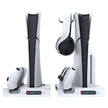 iPega  RGB Vertical Stand with Cooling Fan and Controller Charger For PS5 Slim & PS5 Pro - PG-P5S006