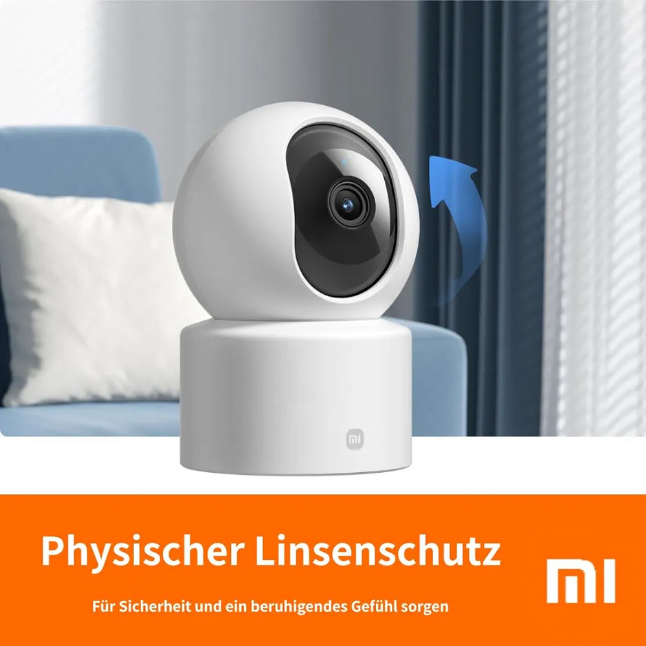 Xiaomi Smart Camera C301 | 3MP | Infrared Night Vision | 360° horizontally and 107° vertically | Human Detection | protecting privacy | two-way voice calls