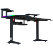 V7 Wing-Shaped RGB Gaming Desk - 160cm