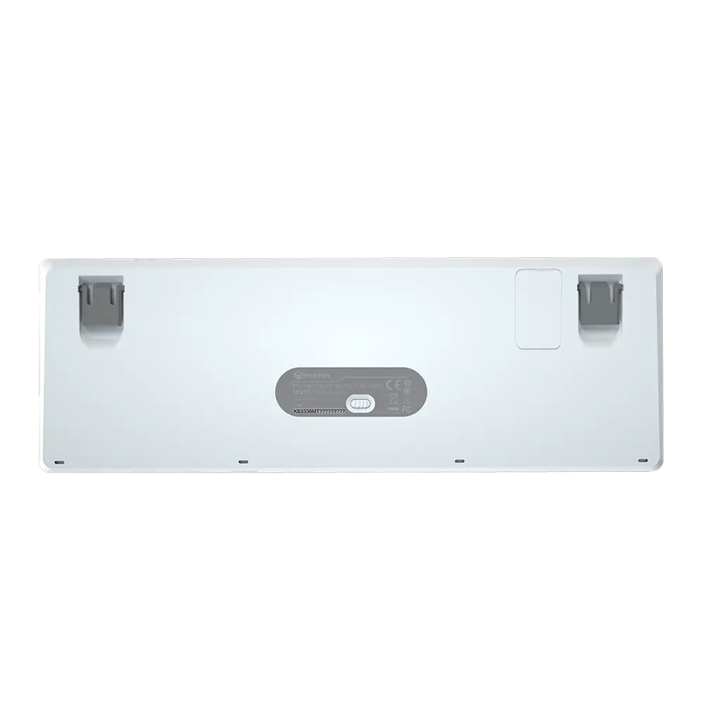 MeeTion MK005BT Dual Mode Wired/Bluetooth 60% Gaming Mechanical Keyboard - White