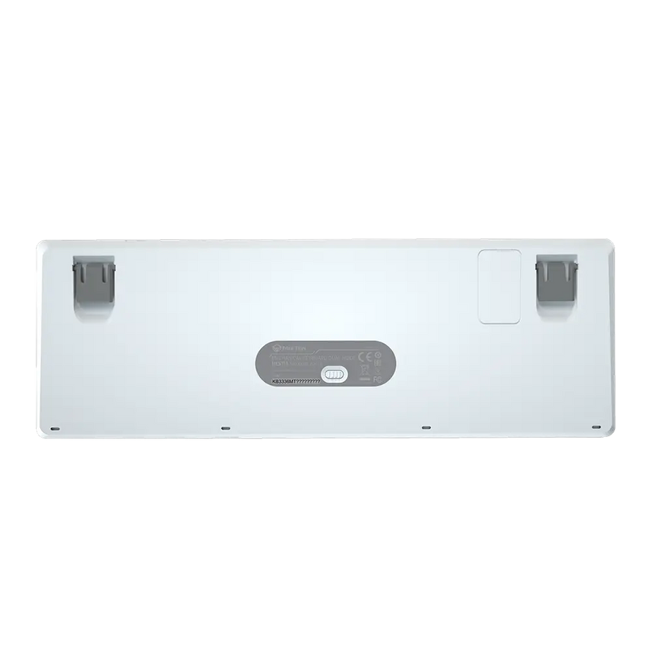 MeeTion MK005BT Dual Mode Wired/Bluetooth 60% Gaming Mechanical Keyboard - White